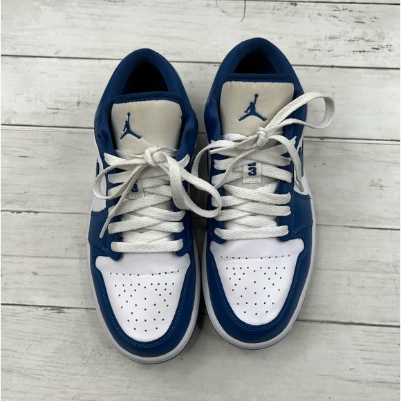 Jordan 1 Low Women’s Size 8.5 ‘Marina Blue’ Shoes [DC0774-114] - Picture 5 of 11
